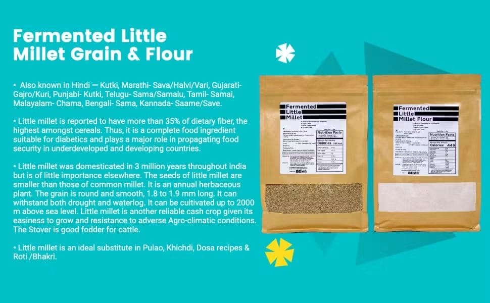 Fermented Little Millet Grain