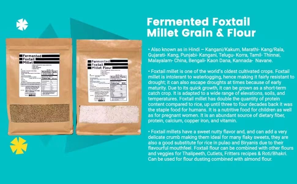 Fermented Foxtail Millet Grain